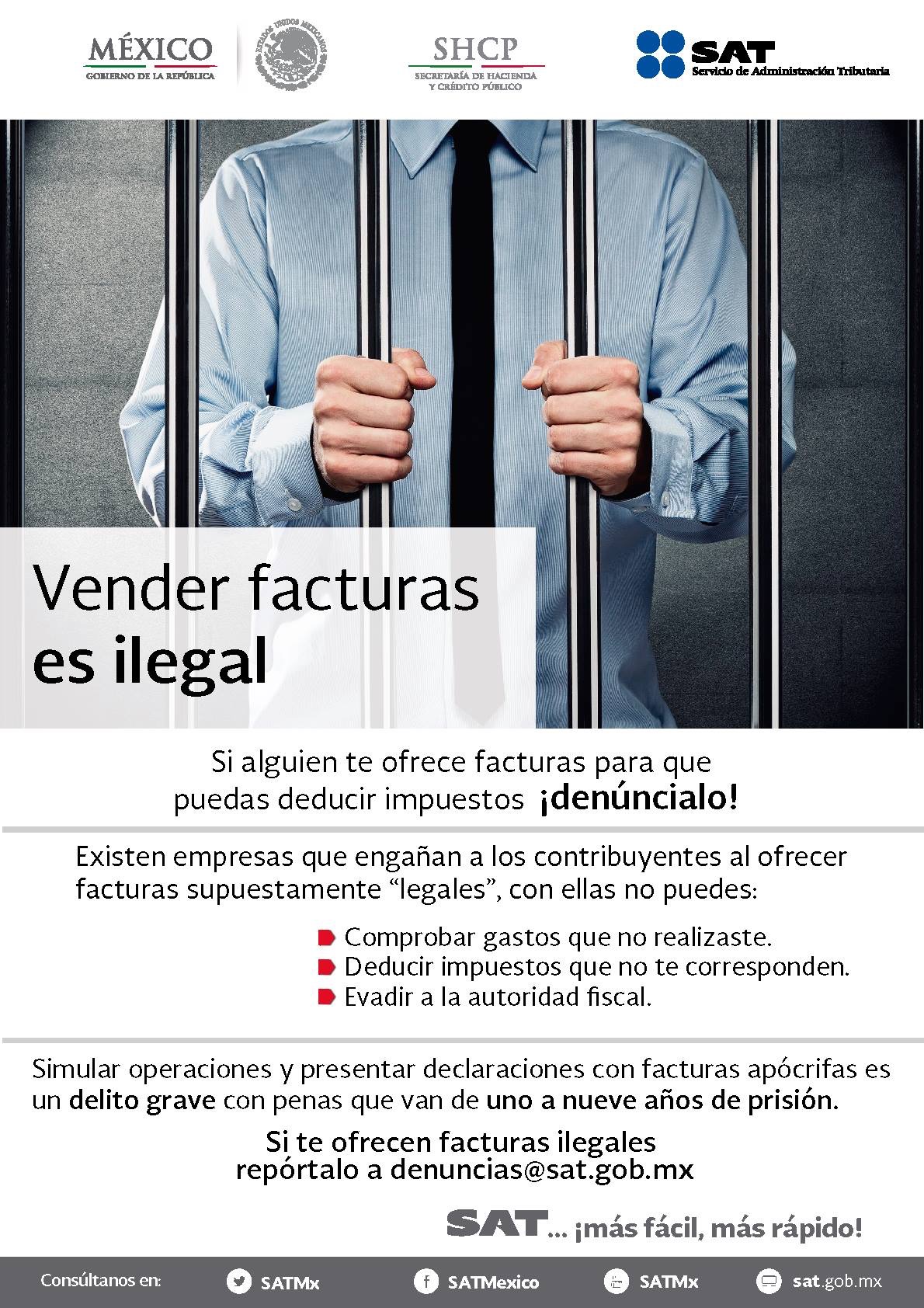 Vender Facturas es Ilegal
